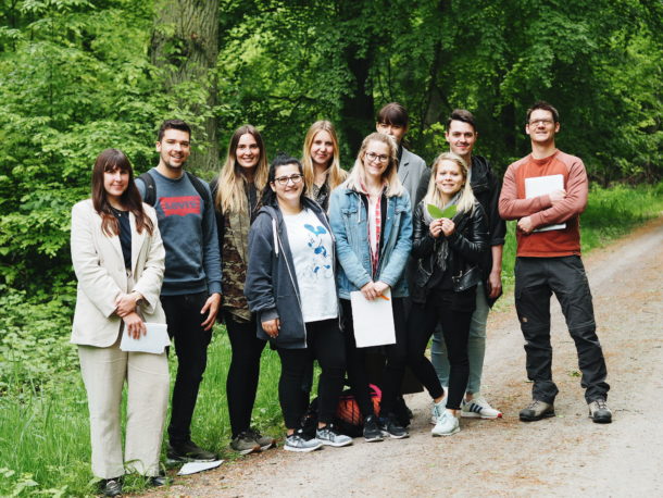 Gruppenfoto der diesjährigen Lehrredaktion